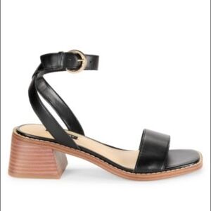 Nine West Black Strappy Sandals